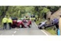 Husband is killed in three-car crash